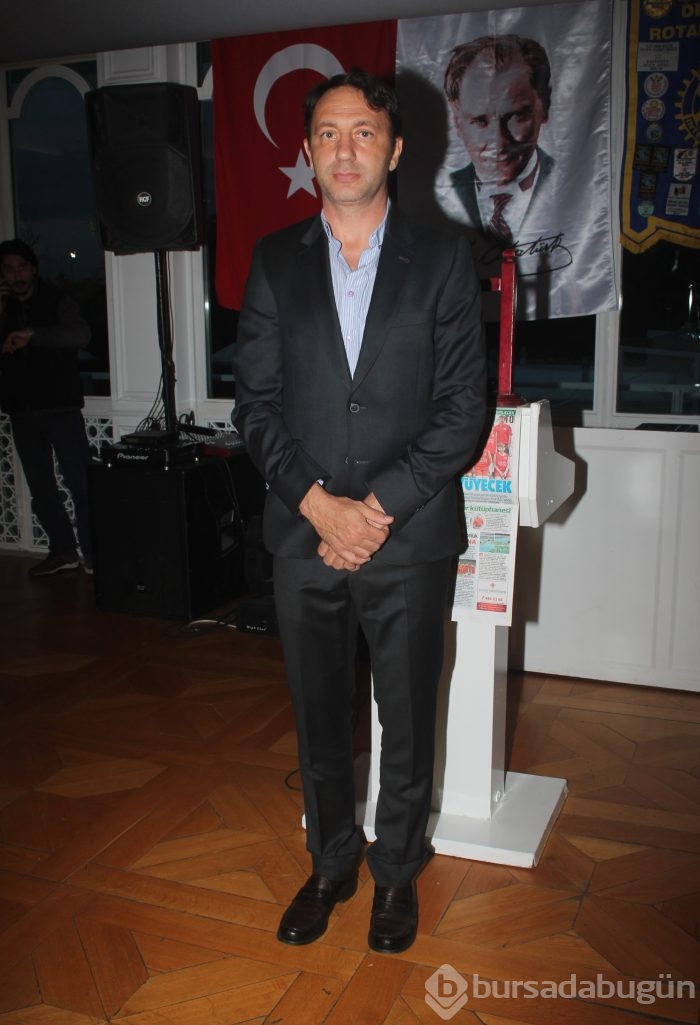 Rotary Meslek Hizmet ödülü Orhun Ene'ye verildi...