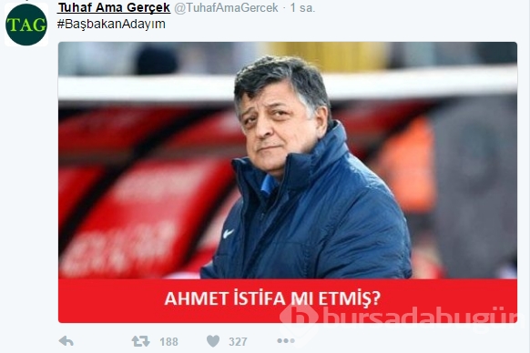 Davutoğlu istifa etti tweetler patladı!