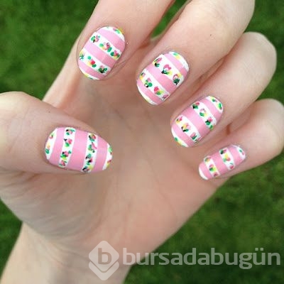 Bahar temalı nail artlar