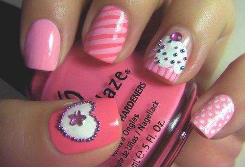 Bahar temalı nail artlar