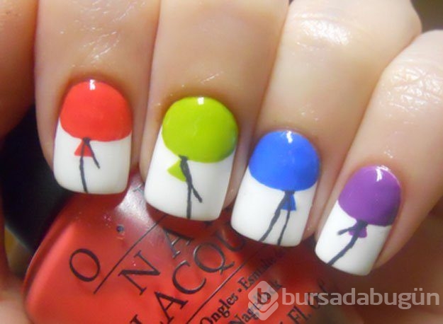 Bahar temalı nail artlar