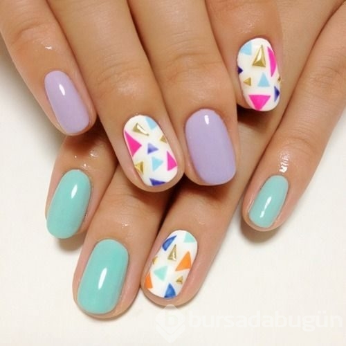 Bahar temalı nail artlar