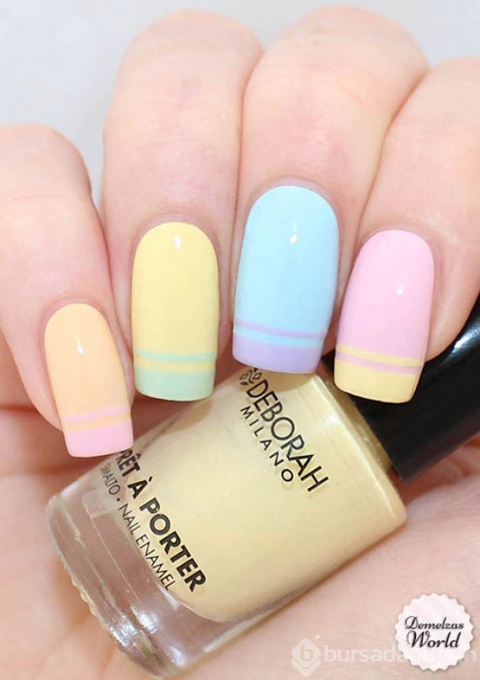 Bahar temalı nail artlar
