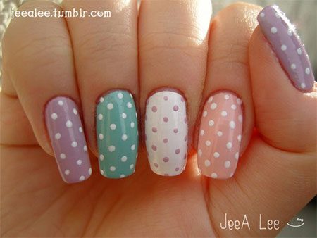 Bahar temalı nail artlar