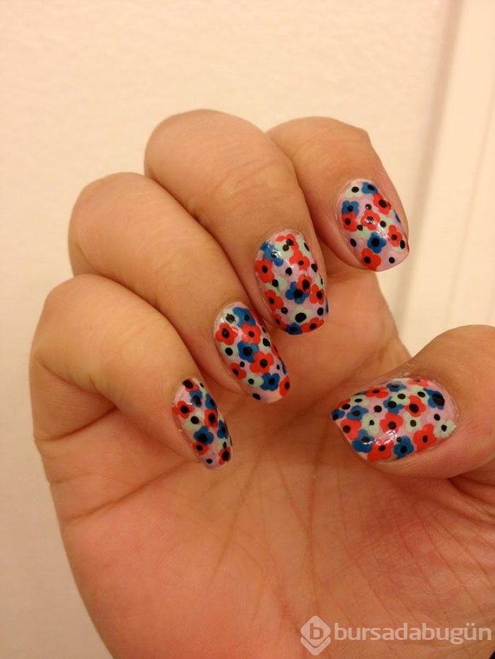 Bahar temalı nail artlar