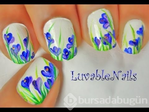 Bahar temalı nail artlar