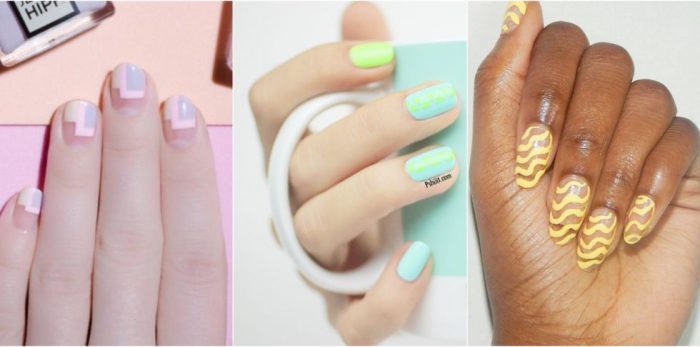 Bahar temalı nail artlar