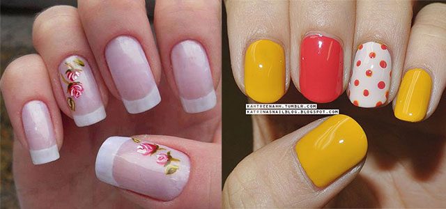 Bahar temalı nail artlar