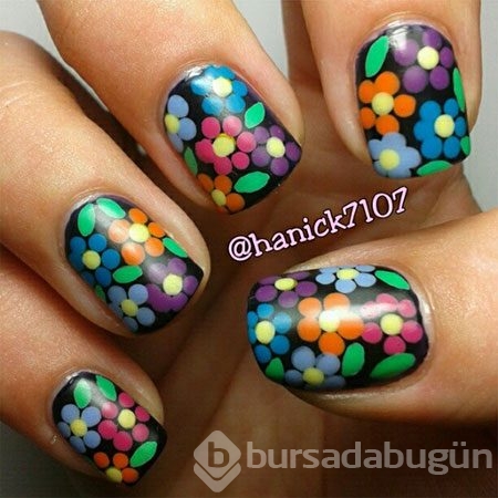 Bahar temalı nail artlar
