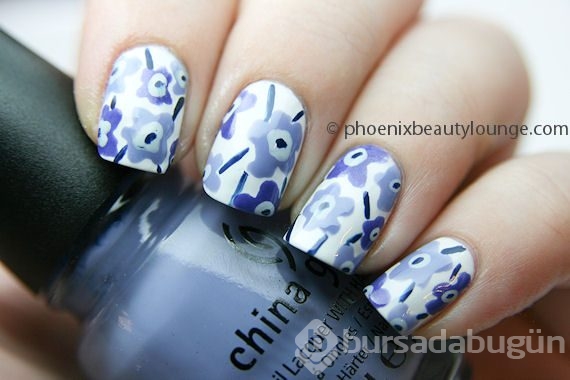 Bahar temalı nail artlar