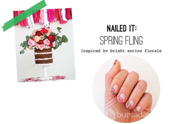 Bahar temalı nail artlar