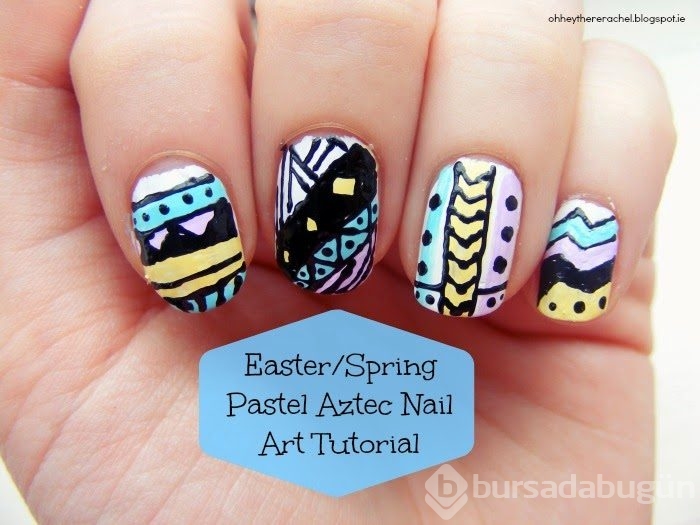 Bahar temalı nail artlar