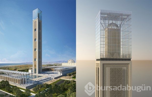 Dünyanın en yüksek minareli camisi
