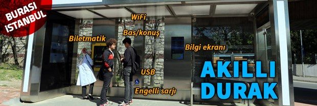 İETT'nin akıllı durak projesi hayata geçti
