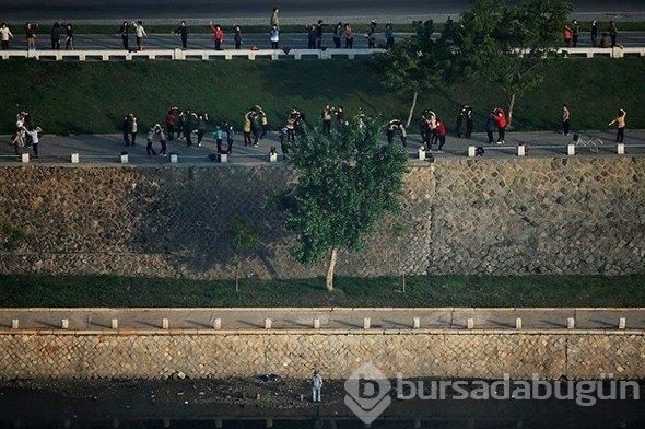 Kapılar açıldı: Bu fotoğraflar bir ilk...