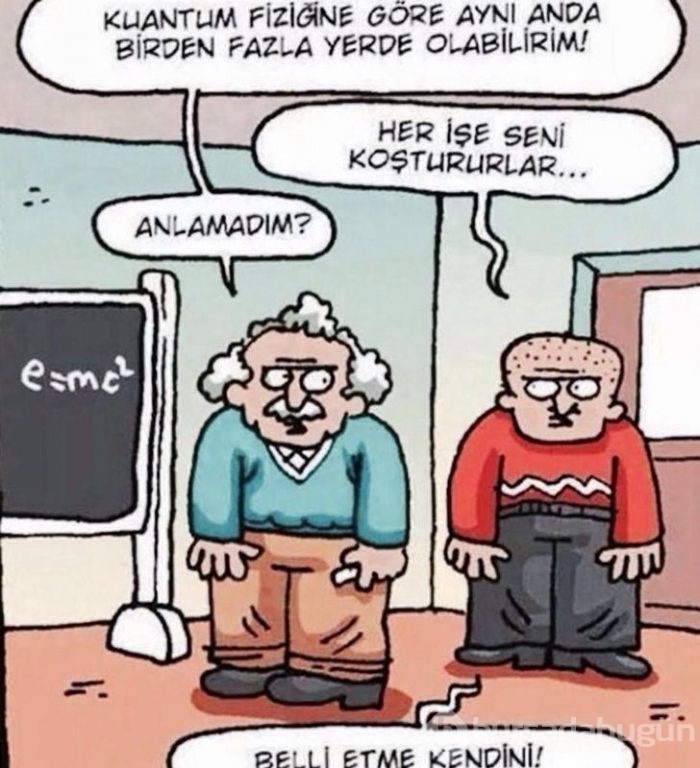 Bilim adamları ve filozofların ibretlik karikatürleri