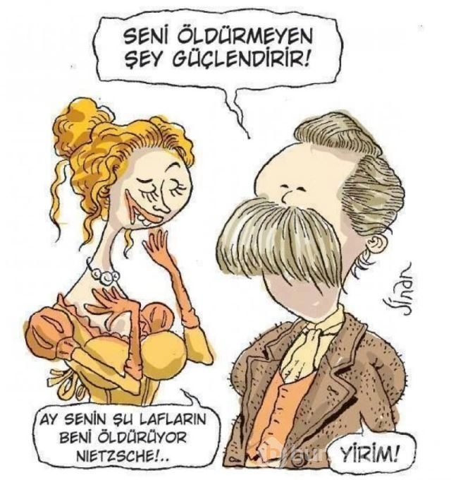 Bilim adamları ve filozofların ibretlik karikatürleri