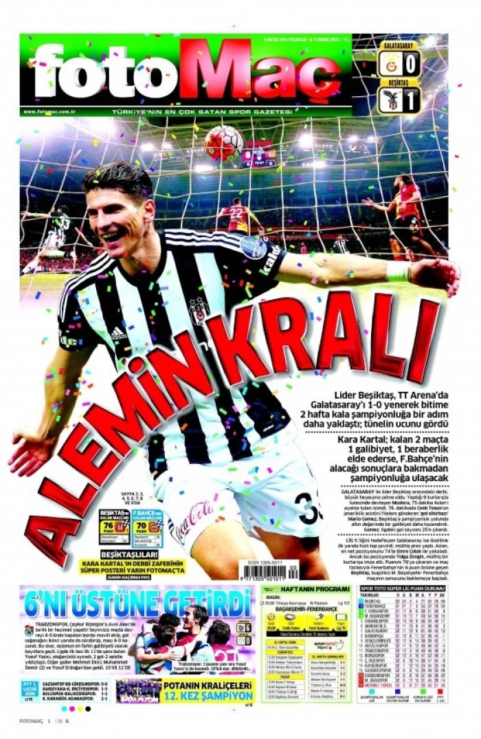Gazete manşetleri (09.05.2016)
