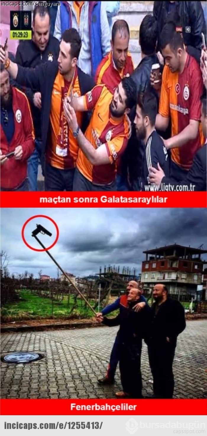 Derbi bitti capsler başladı!