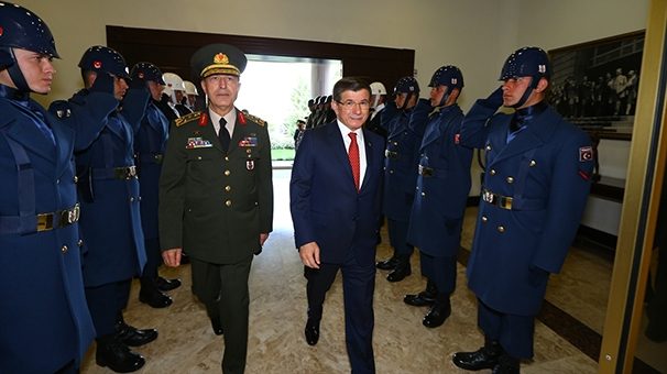Davutoğlu veda ziyaretlerine başladı