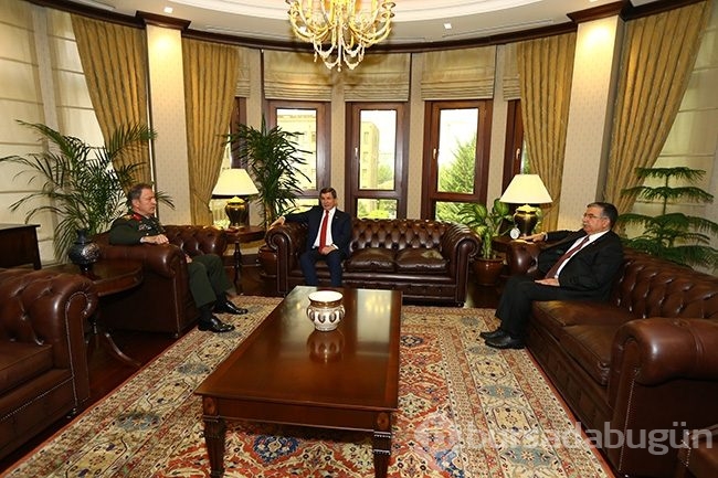 Davutoğlu veda ziyaretlerine başladı