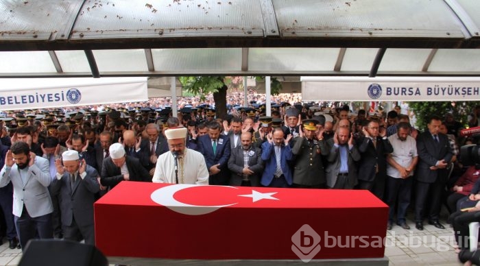 Bursa şehidini sonsuzluğa uğurladı!
