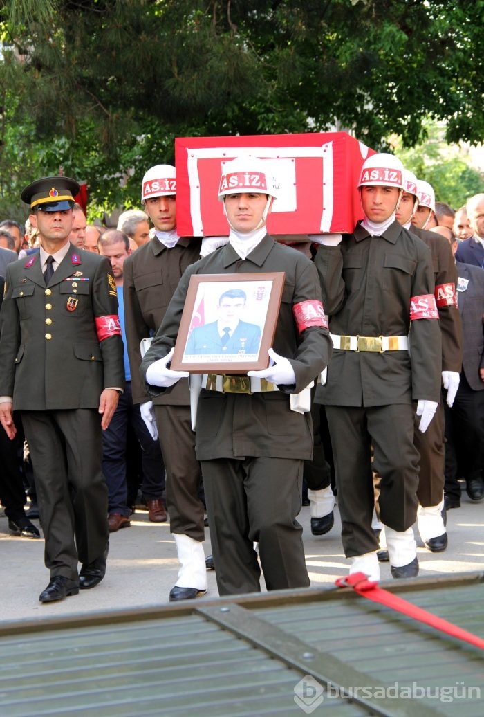 Bursa şehidini sonsuzluğa uğurladı!
