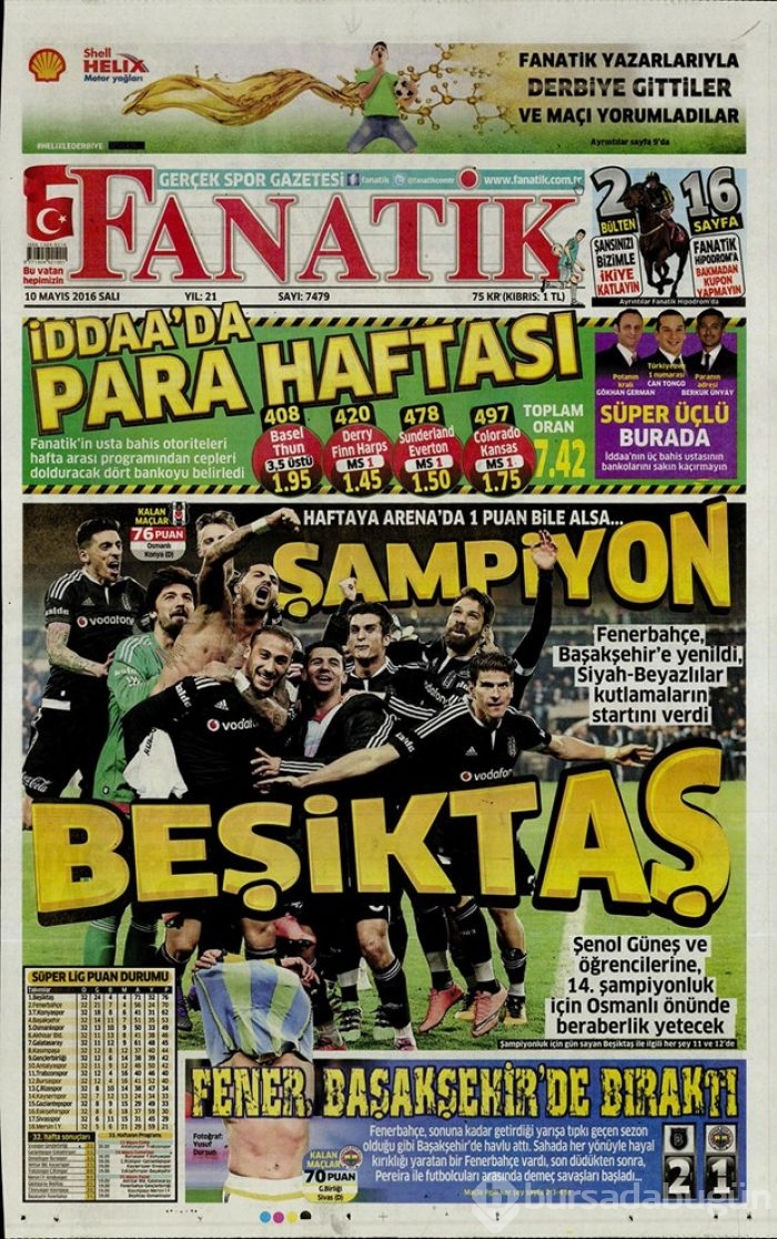 Günün gazete manşetleri - 10 Mayıs 2016