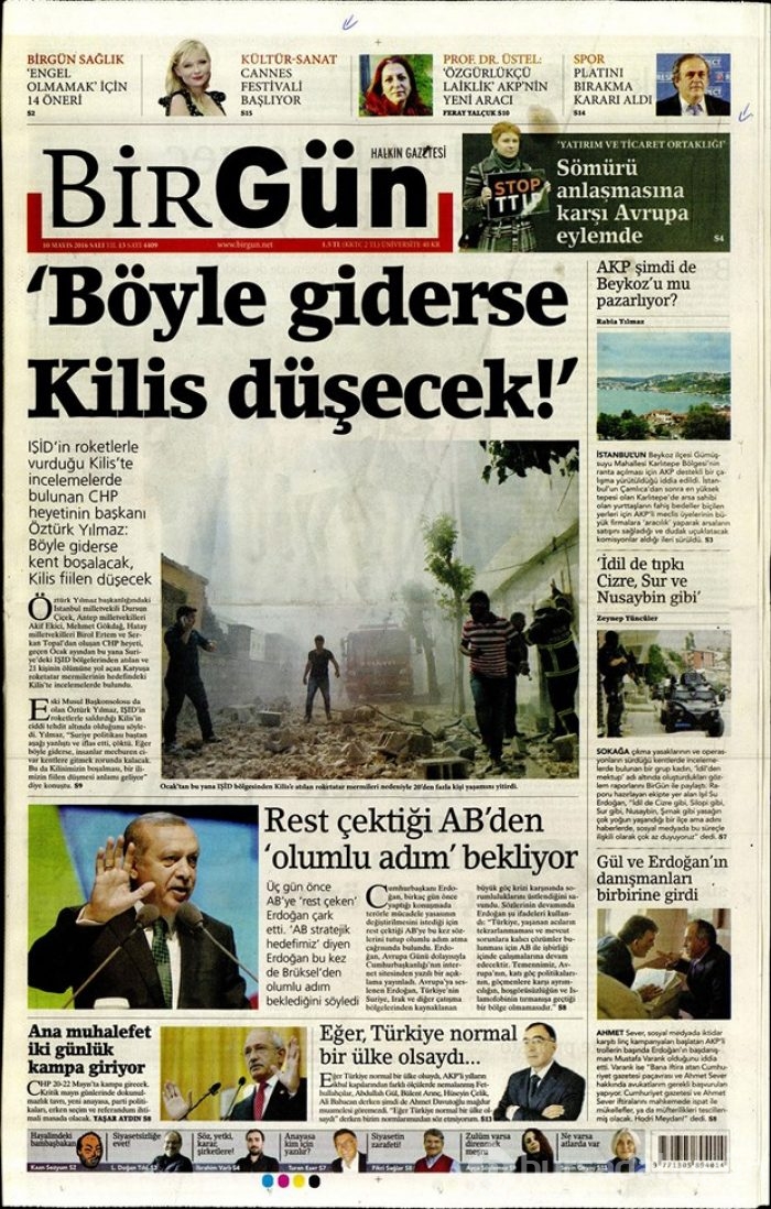 Günün gazete manşetleri - 10 Mayıs 2016