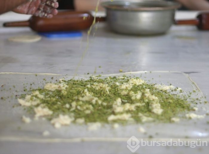 Turistlerin gözdesi 'Gaziantep katmeri'