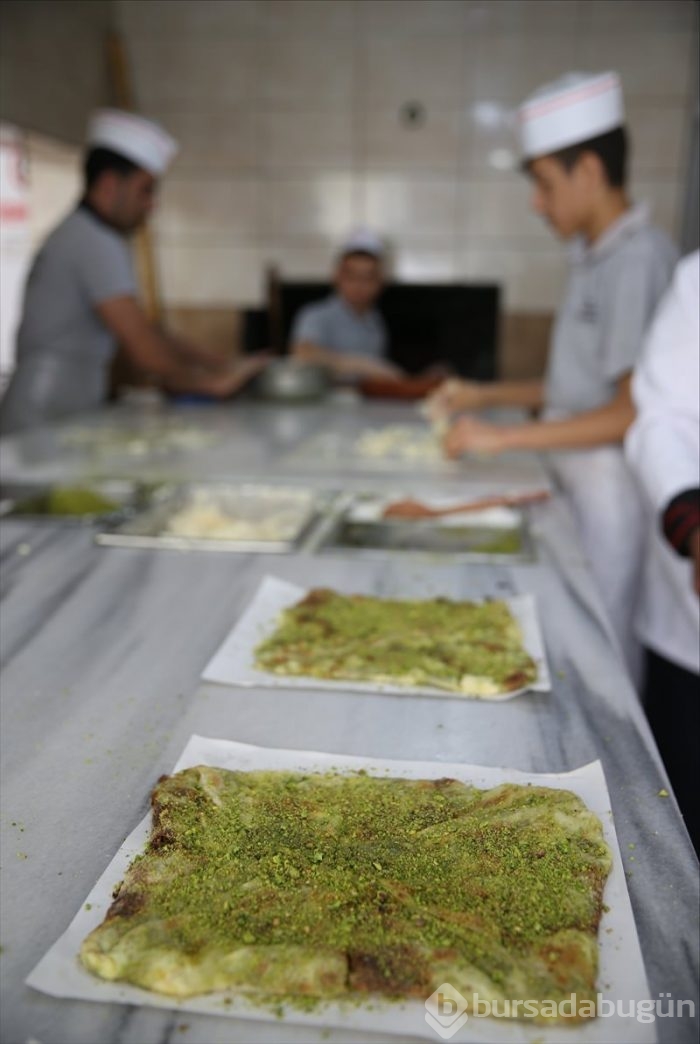 Turistlerin gözdesi 'Gaziantep katmeri'