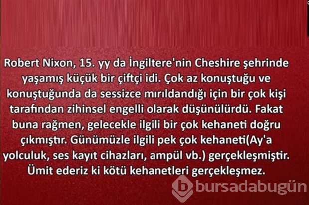 Tarihin en korkunç kehanetleri