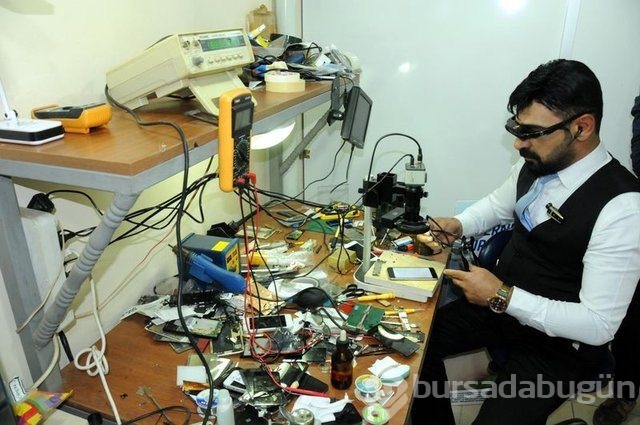 Diyarbakırlı mucitten özel tasarım gözlük