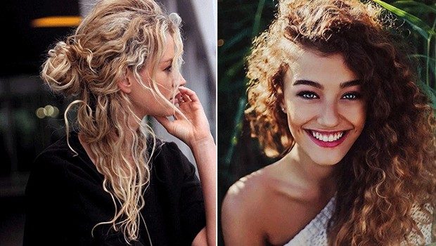 Kıvırcık saç modelleri