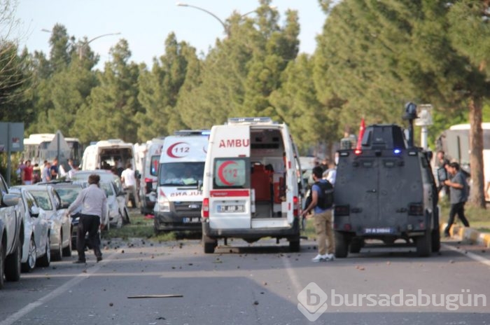 Diyarbakır'da kent merkezine bombalı saldırı!