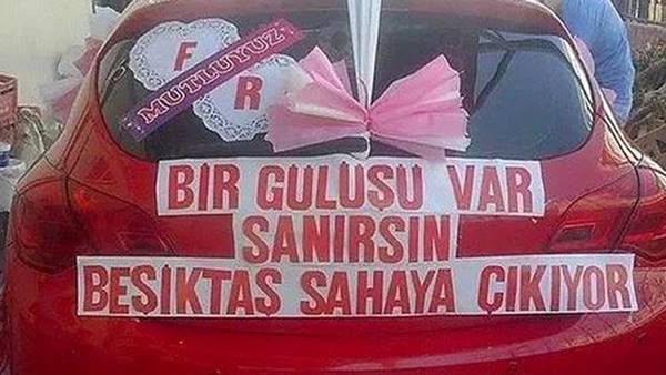 Evlendirirken güldüren gelin arabaları!