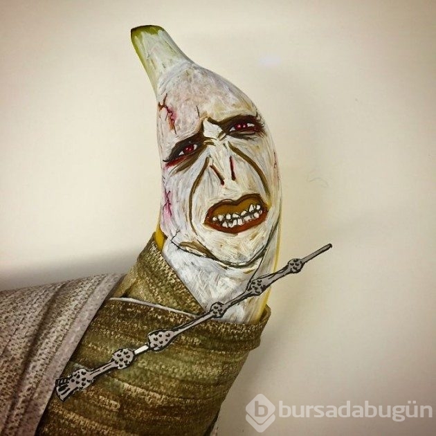 25 fotoğrafla 'muzdan sanat'
