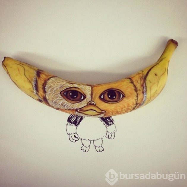 25 fotoğrafla 'muzdan sanat'
