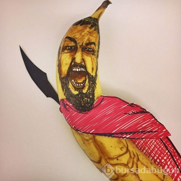 25 fotoğrafla 'muzdan sanat'
