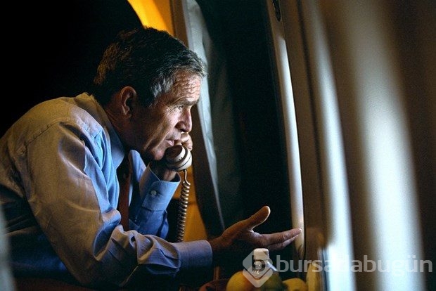11 Eylül'de hiç yayınlanmamış Bush fotoğrafları

