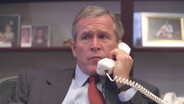 11 Eylül'de hiç yayınlanmamış Bush fotoğrafları
