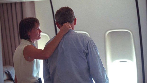 11 Eylül'de hiç yayınlanmamış Bush fotoğrafları
