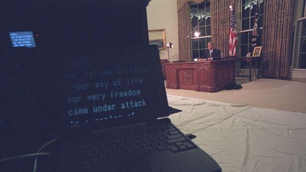 11 Eylül'de hiç yayınlanmamış Bush fotoğrafları
