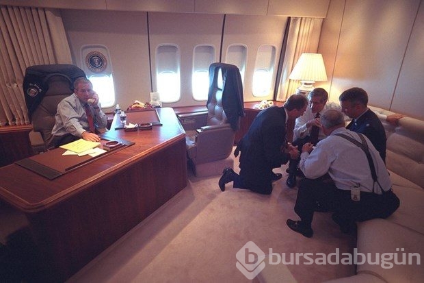 11 Eylül'de hiç yayınlanmamış Bush fotoğrafları
