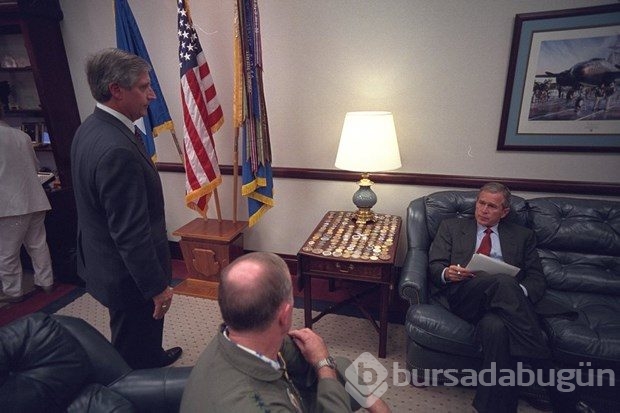 11 Eylül'de hiç yayınlanmamış Bush fotoğrafları
