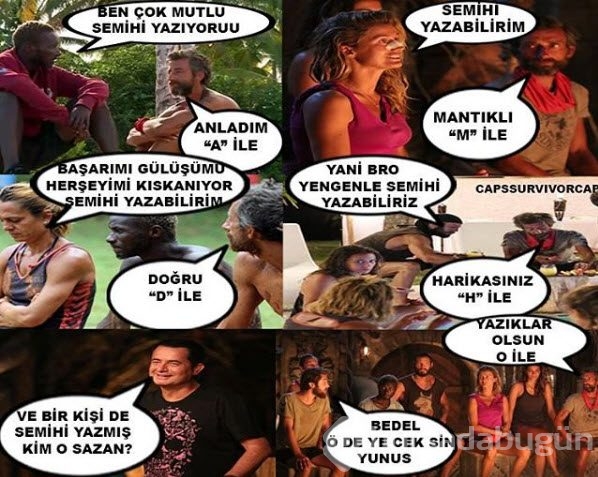 Survivor 2016 Capsleri herkesi güldürdü! 
