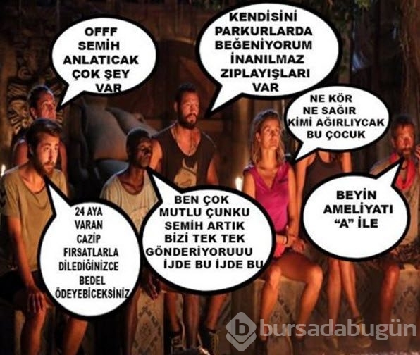Survivor 2016 Capsleri herkesi güldürdü! 