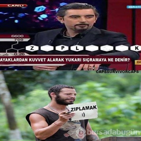 Survivor 2016 Capsleri herkesi güldürdü! 