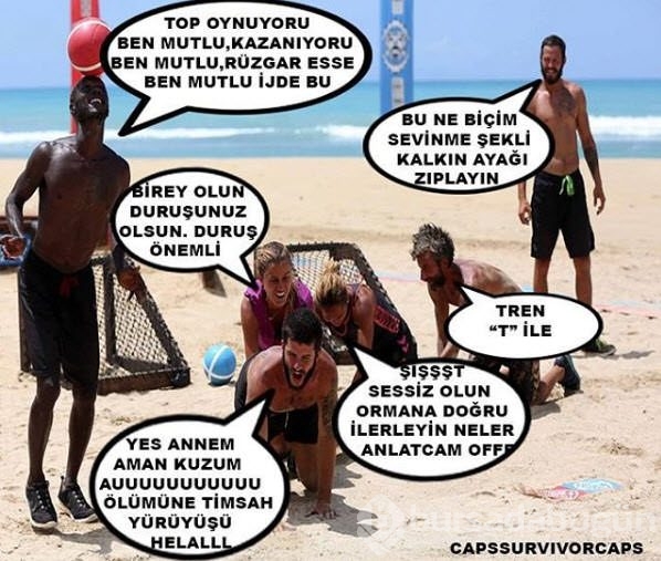 Survivor 2016 Capsleri herkesi güldürdü! 