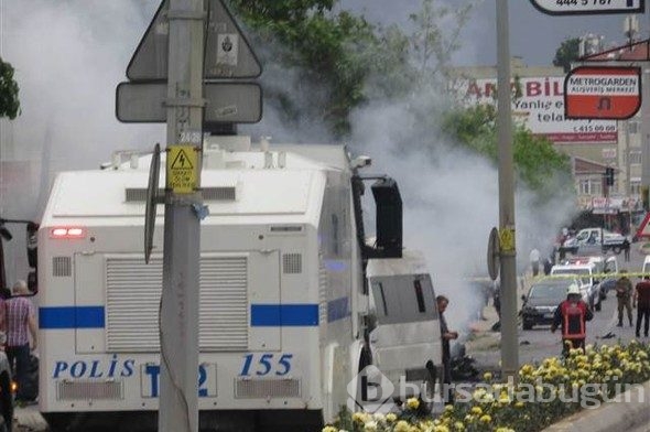 İstanbul'da askeri kışlanın karşısında patlama